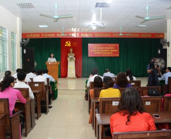 Khai giảng Lớp Trung cấp Lý luận Chính trị - Hành chính hệ không tập trung khóa 164 huyện Hương Khê