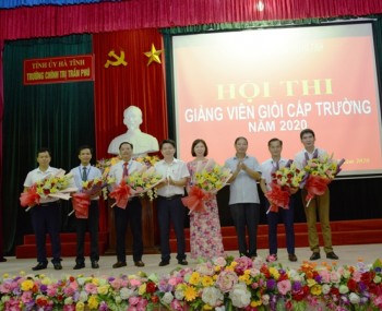 Hội thi giảng viên dạy giỏi cấp trường năm 2020