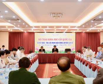 Hội thảo khoa học cấp quốc gia “Xô viết Nghệ -Tĩnh: Sức mạnh quần chúng làm nên lịch sử”