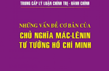 Kế hoạch tập huấn giáo trình Trung cấp Lý luận chính trị - Hành chính