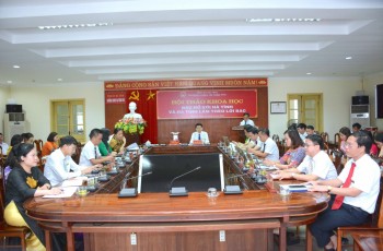 Hội thảo khoa học “Bác Hồ với Hà Tĩnh và Hà Tĩnh làm theo lời Bác”