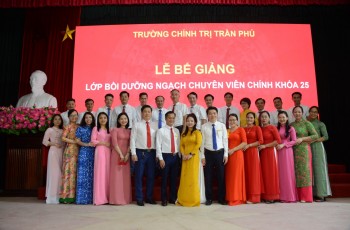 Bế giảng lớp Bồi dưỡng Ngạch chuyên viên chính khoá 25