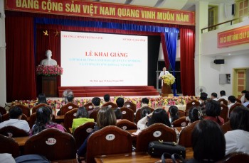 Khai giảng lớp bồi dưỡng lãnh đạo, quản lý cấp phòng và tương đương, khoá 2 năm 2022