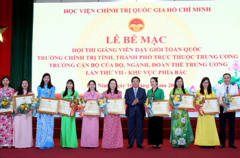 Phát huy vai trò của nữ cán bộ, giảng viên và người lao động trong thực hiện nhiệm vụ chính trị của nhà trường