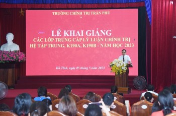 Khai giảng 2 lớp Trung cấp lý luận chính trị K190 A, K190 B, hệ tập trung