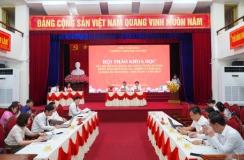Hội thảo khoa học “Tích hợp nội dung bảo vệ nền tảng tư tưởng của Đảng trong hoạt động giảng dạy, nghiên cứu khoa học tại khoa Xây dựng Đảng - Thực trạng và giải pháp”