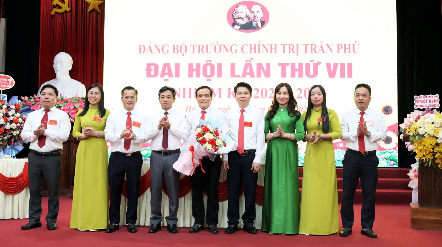 Đại hội Dảng bộ Trường Chính trị Trần Phú nhệm kỳ 2025 2030