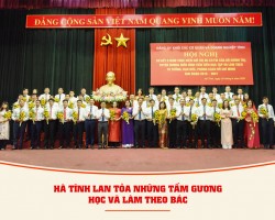 Hà Tĩnh biểu dương 67 điển hình tiên tiến trong học và làm theo Bác